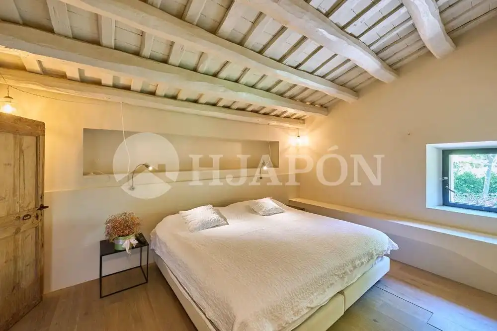 Schlafzimmer von Haus oder Chalet zum Verkauf in Alella mit Klimaanlage, Heizung und Privatgarten