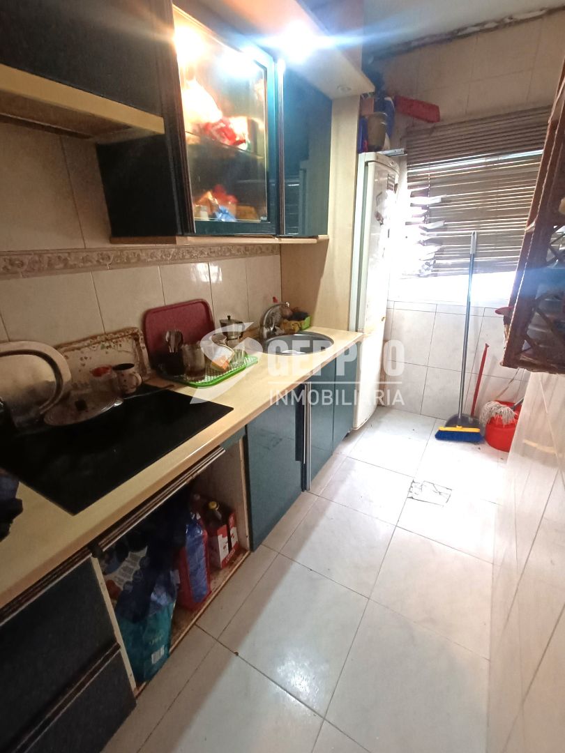 Kitchen of Flat for sale in  Madrid Capital  with Heating and Terrace