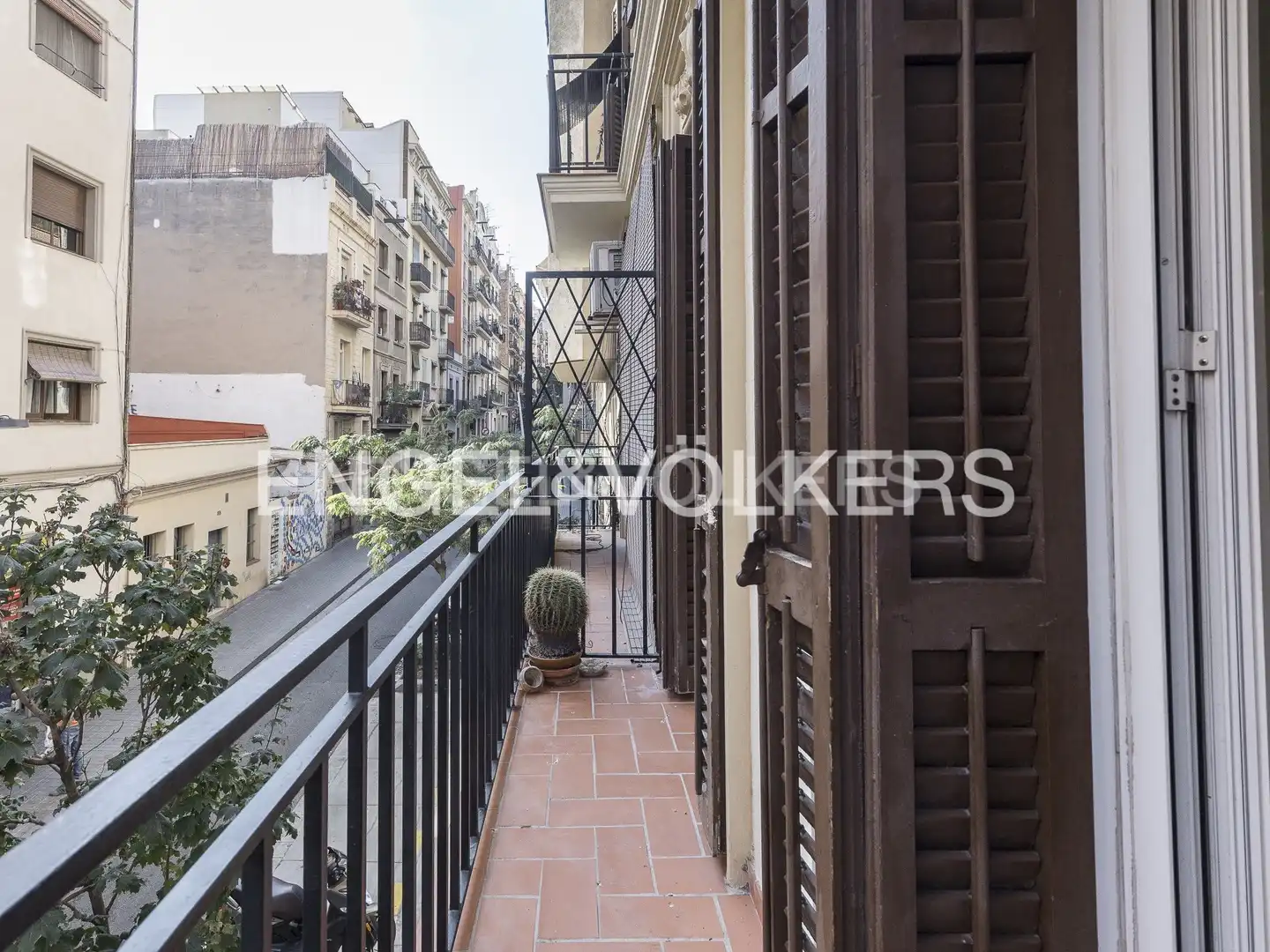 Balcony of Flat for sale in Barcelona  with Air Conditioner, Heating and Furnished