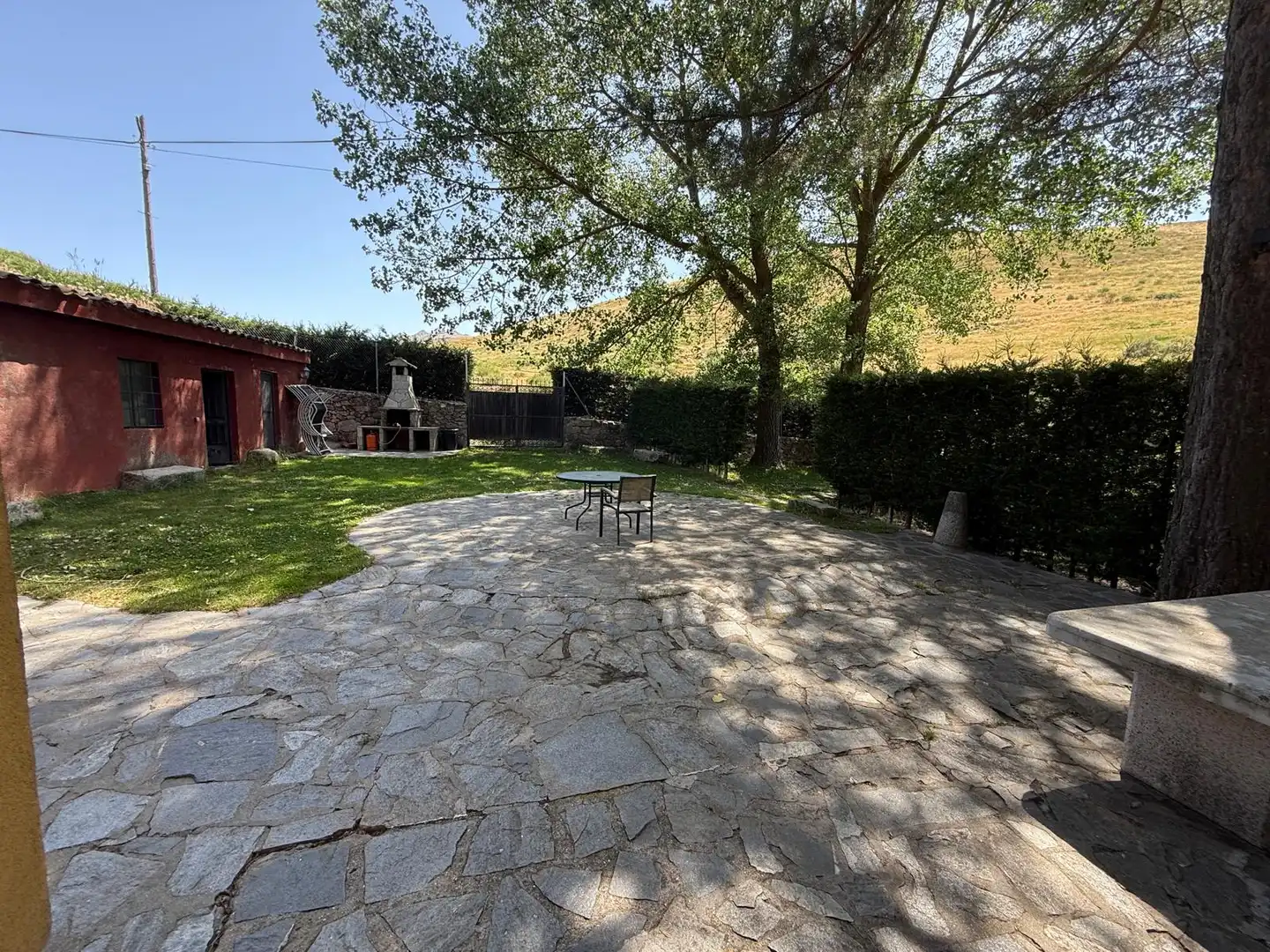 Terrassa de Casa o xalet en venda en Cepeda la Mora amb Calefacció, Jardí privat i Traster