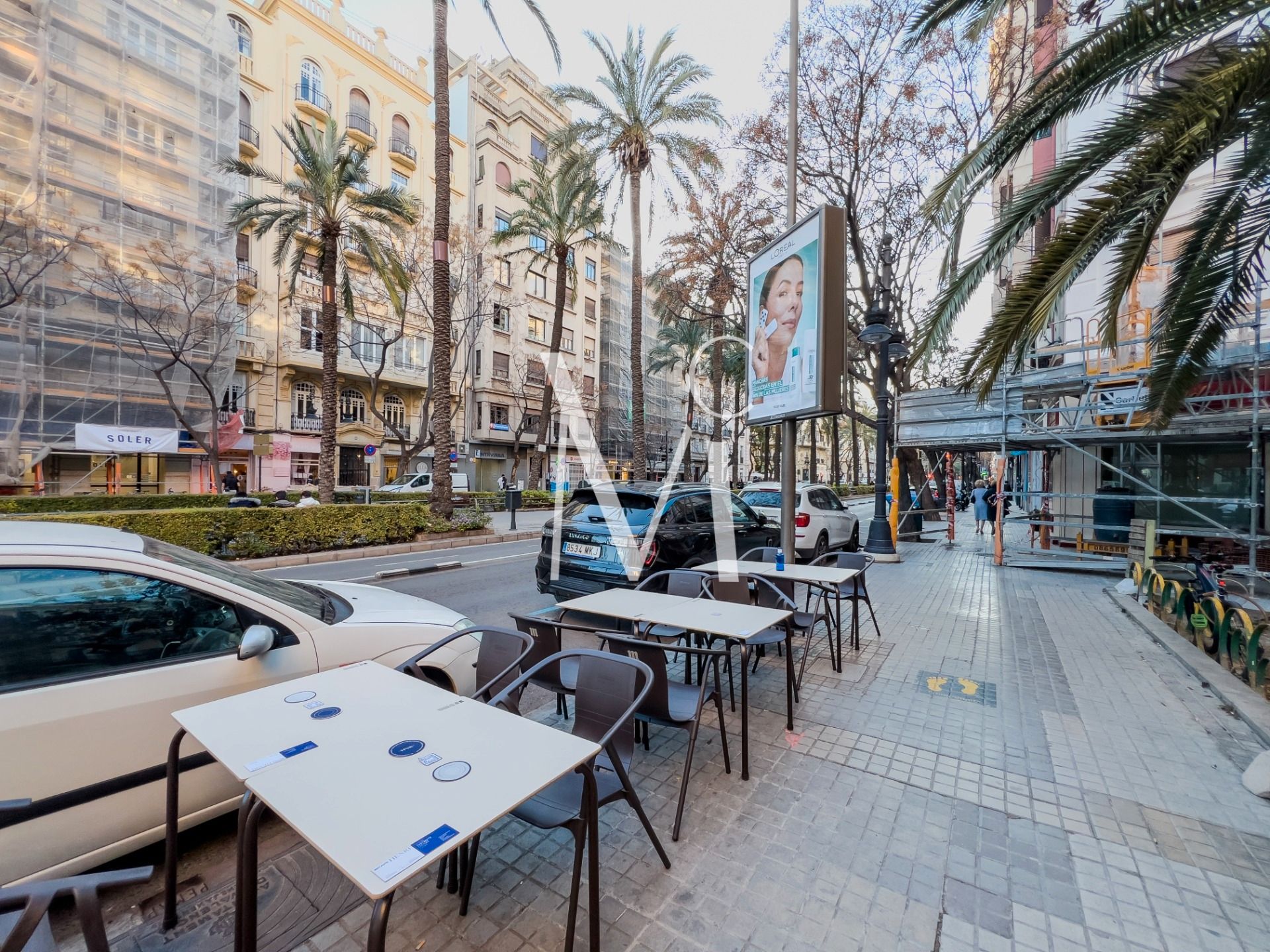 Vista exterior de Local de lloguer en  Valencia Capital amb Aire condicionat
