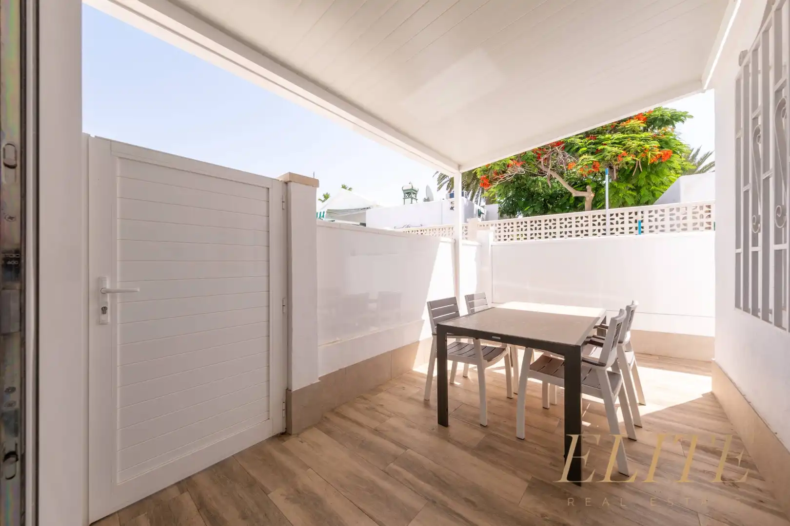 Terrassa de Casa o xalet en venda en San Bartolomé de Tirajana amb Aire condicionat, Calefacció i Jardí privat