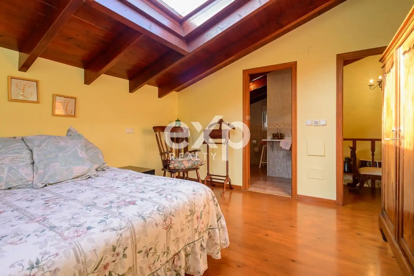 Bedroom of Houses for sale in Langreo  with Heating, Private garden and Swimming Pool