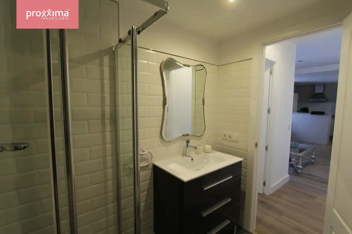 Baño de Apartamento de alquiler en Sevilla con Calefacción