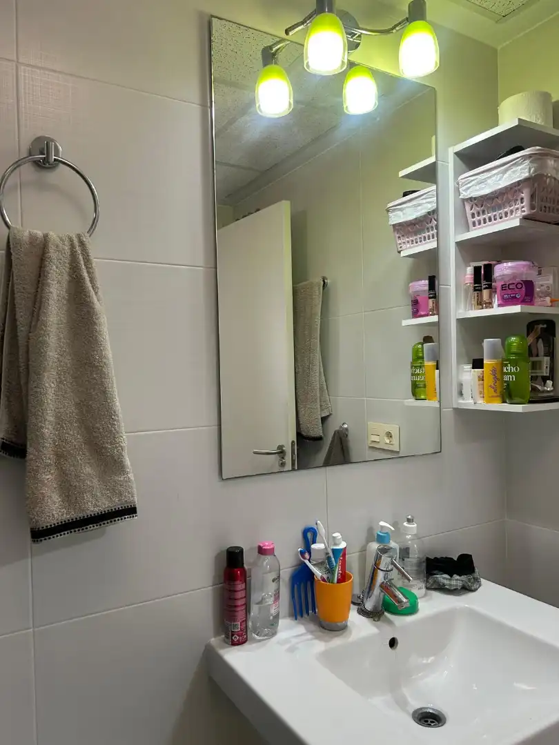 Baño de Piso de alquiler en Valencia con Aire acondicionado, Amueblado y Horno