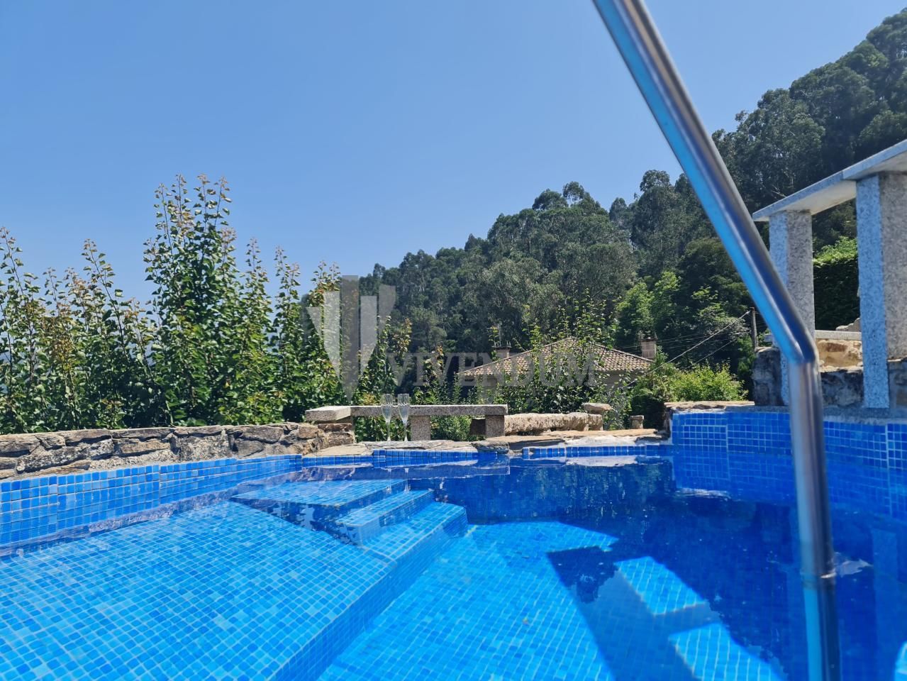 Swimming pool of House or chalet for sale in Redondela  with Heating, Private garden and Terrace