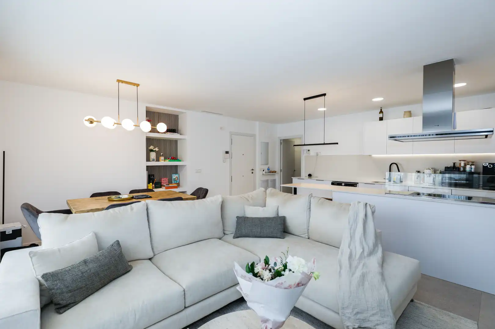 Sala de estar de Piso en venta en Granollers con Aire acondicionado, Jardín privado y Terraza
