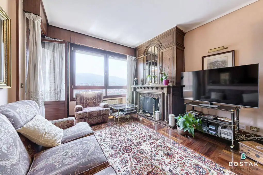 Wohnzimmer von Wohnung zum Verkauf in Bilbao  mit Heizung, Terrasse und Möbliert