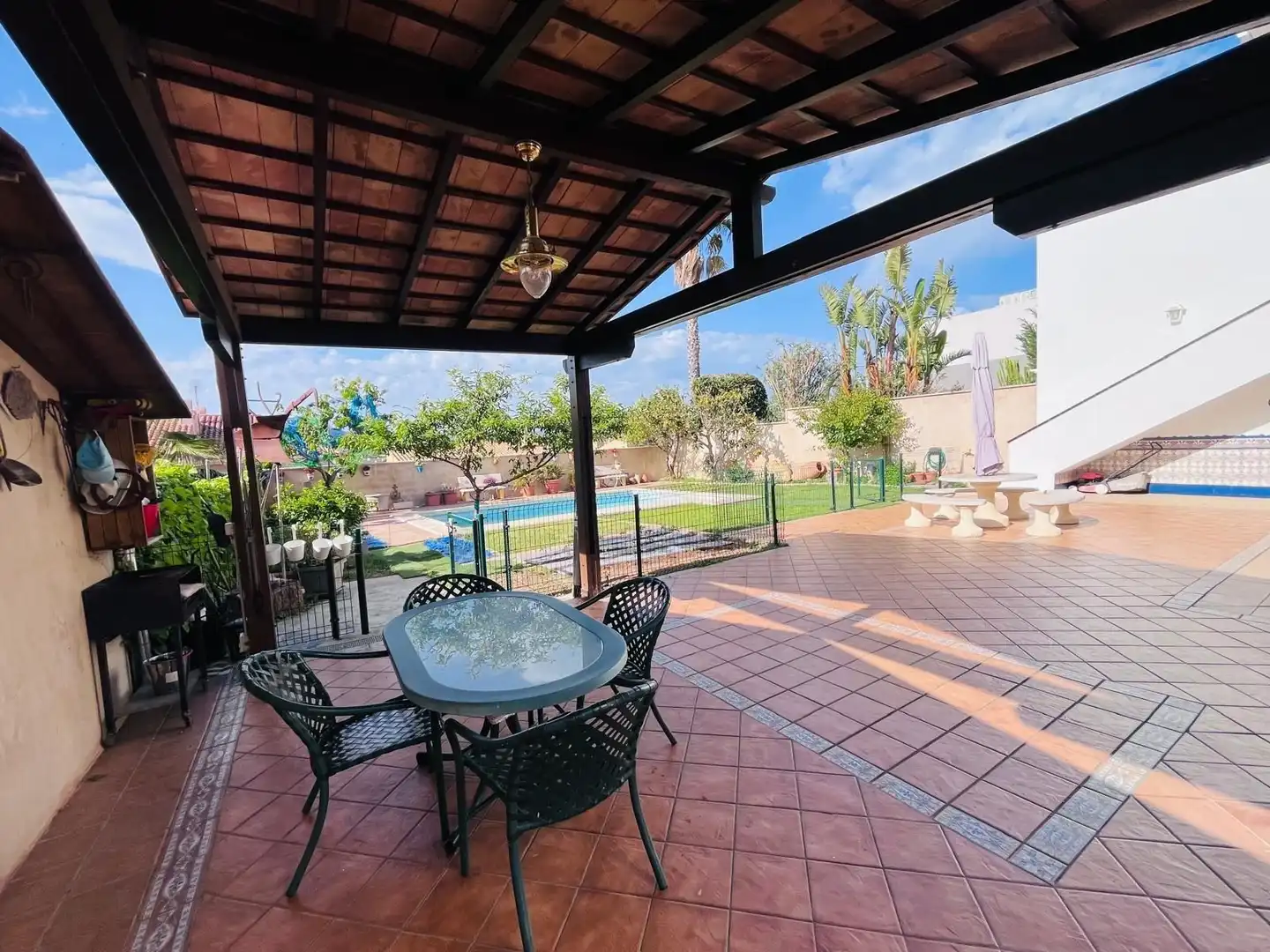 Terrace of Houses for sale in Sant Pere de Ribes  with Air Conditioner, Heating and Swimming Pool