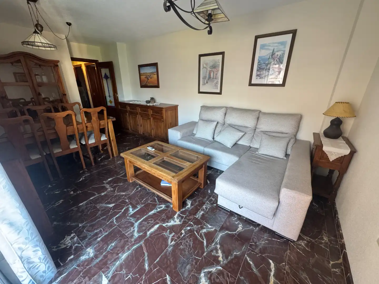 Sala de estar de Piso de alquiler en Jaén con Aire acondicionado, Calefacción y Trastero