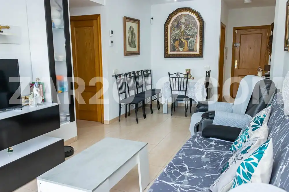 Living room of Apartments for sale in Garrucha  with Air Conditioner