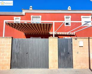 Exterior view of Single-family semi-detached for sale in El Garrobo  with Air Conditioner, Heating and Private garden