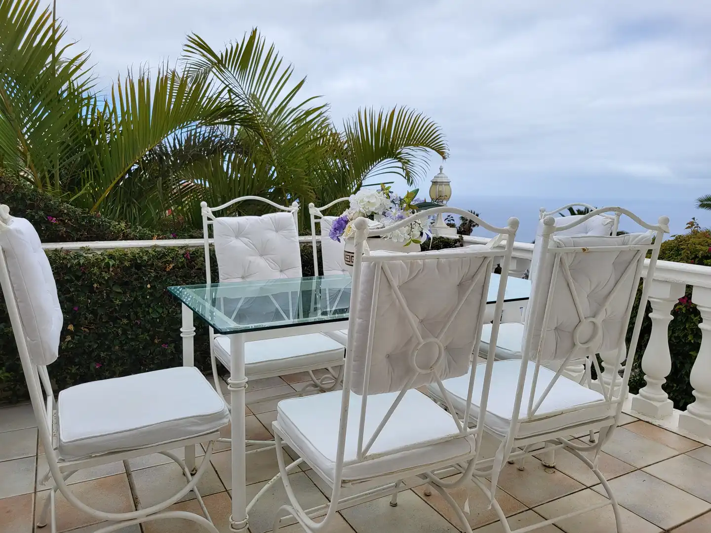 Terraza de Casa o chalet en venta en El Sauzal con Terraza, Piscina y Amueblado