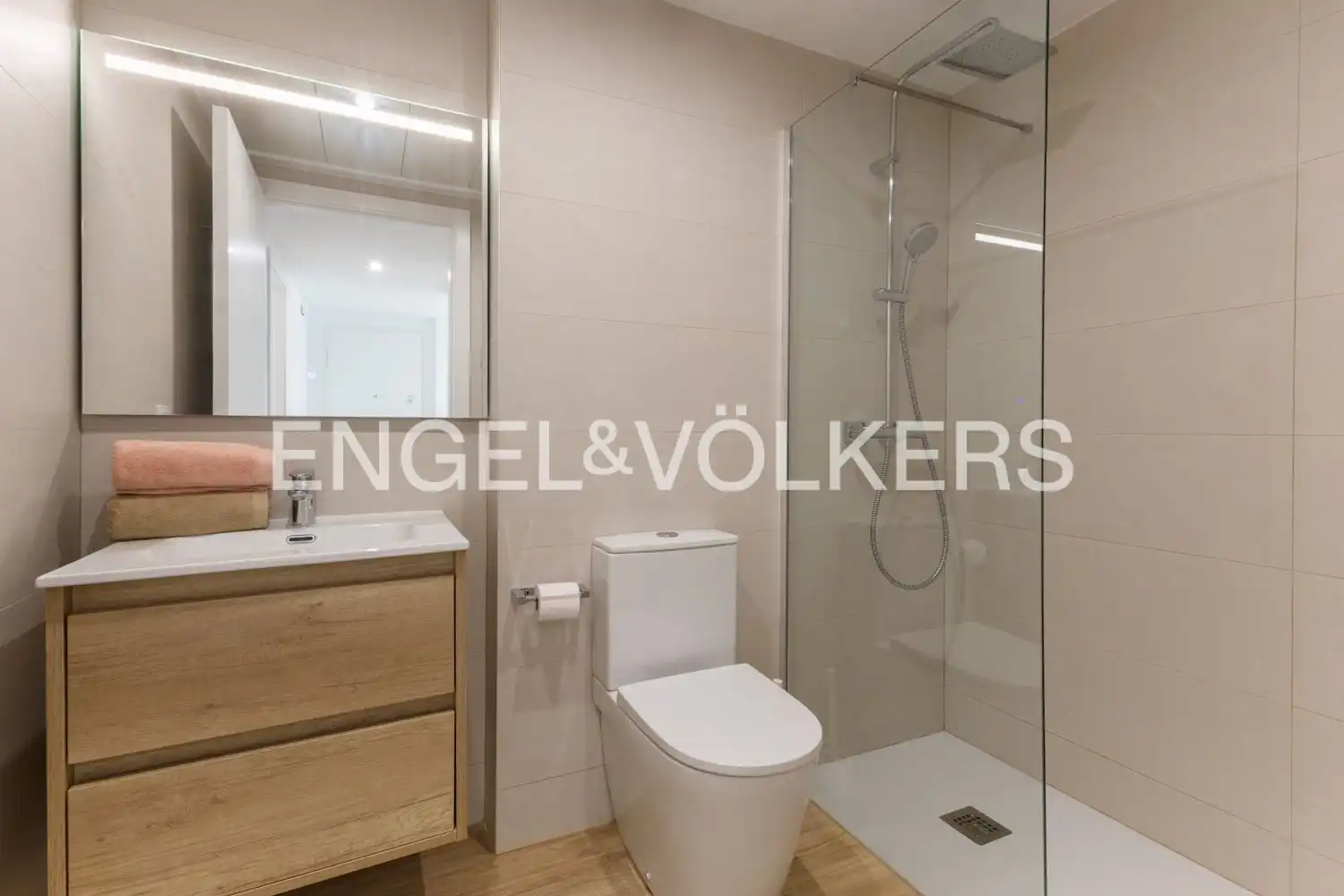 Bathroom of Flat for rent in Jávea / Xàbia  with Air Conditioner, Heating and Terrace