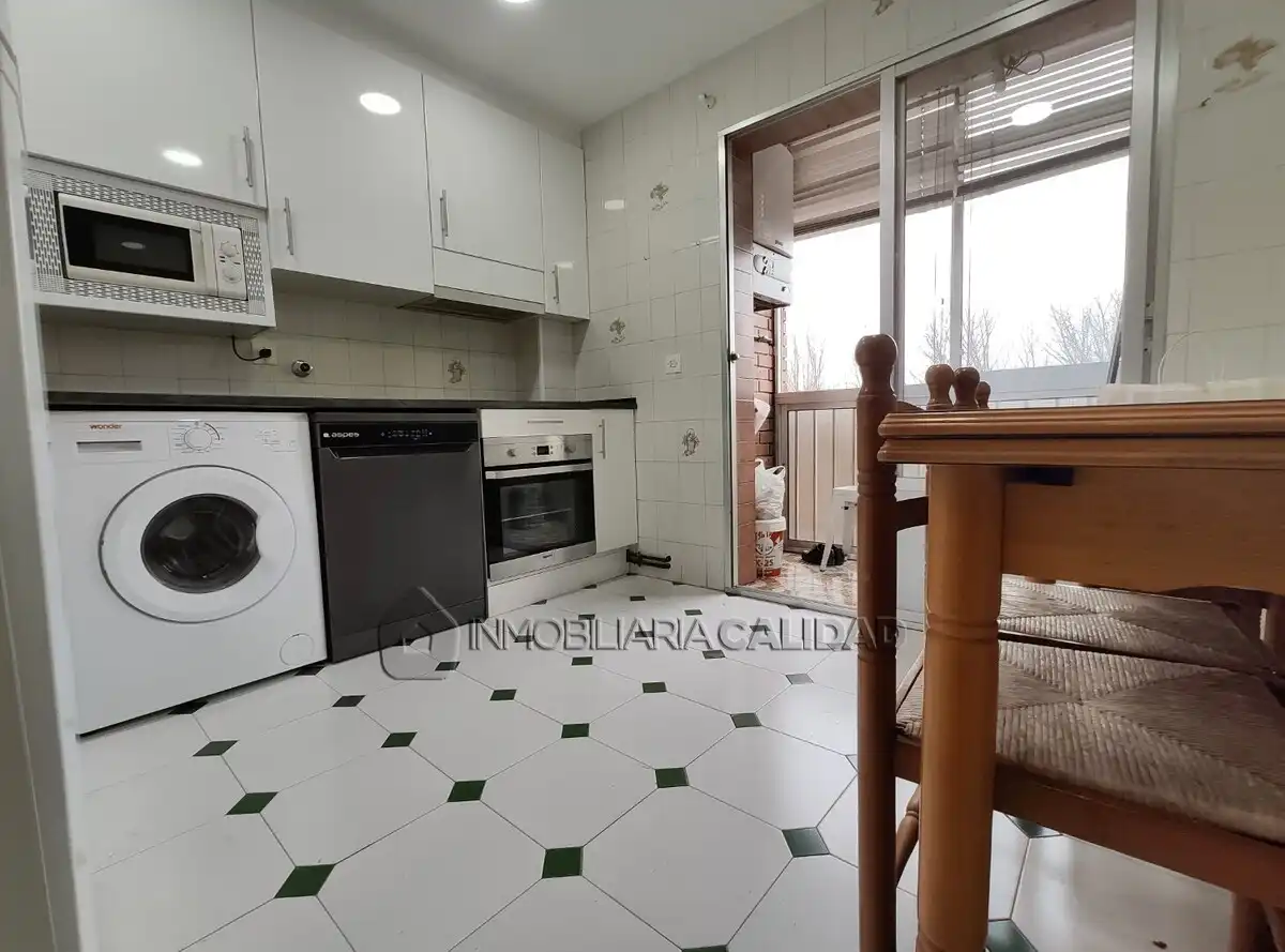 Kitchen of Flat for rent in Burgos  with Heating, Terrace and Storage room
