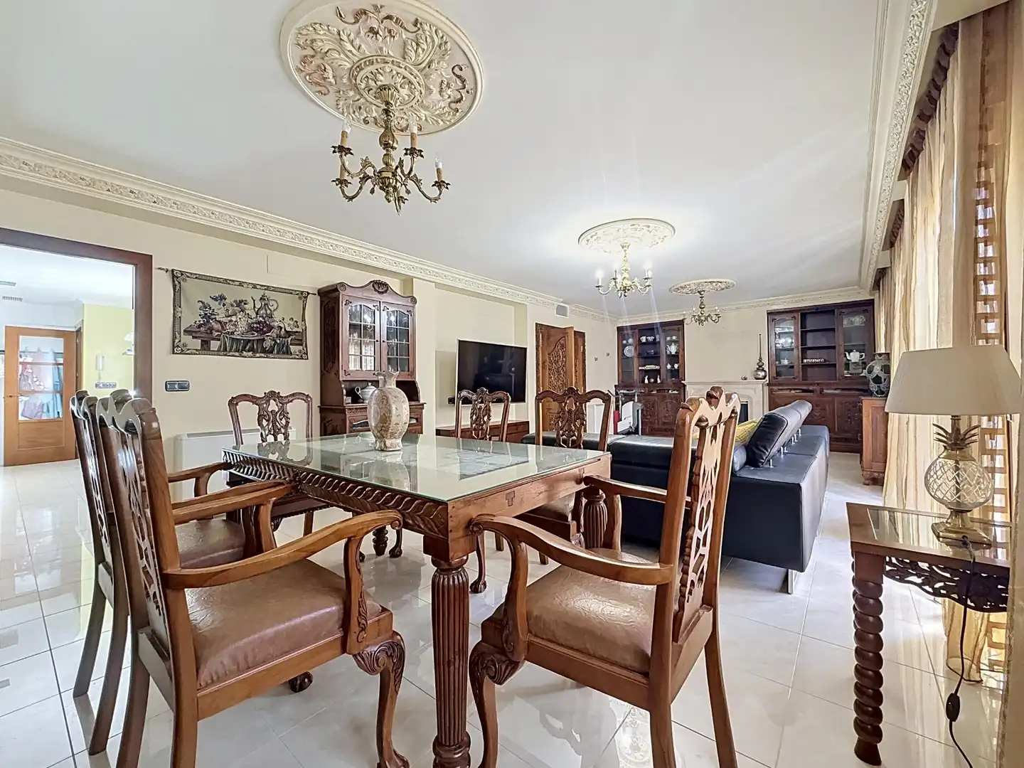 Comedor de Casa o chalet en venta en Beneixama con Aire acondicionado, Calefacción y Terraza