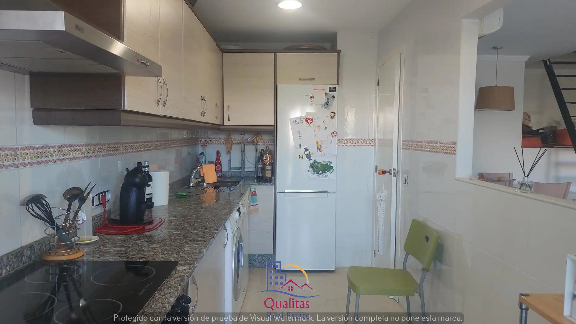 Cuina de Casa adosada en venda en Oliva amb Aire condicionat, Calefacció i Terrassa