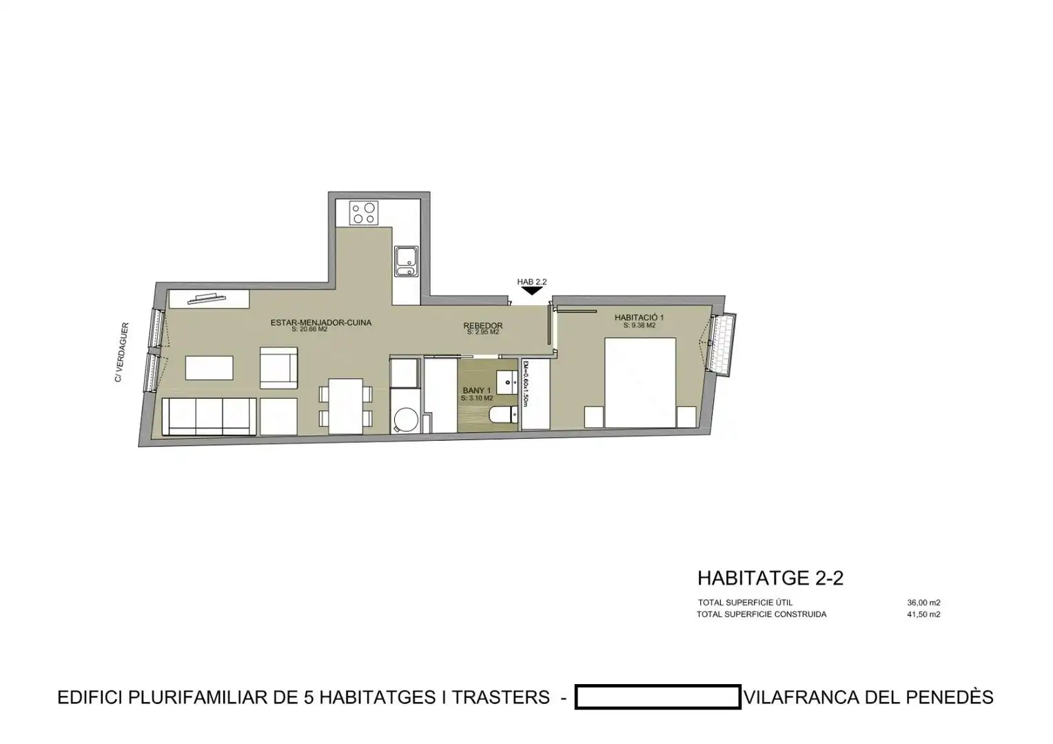 Planta baja en venta en Vilafranca del Penedès con Aire acondicionado, Calefacción y Terraza