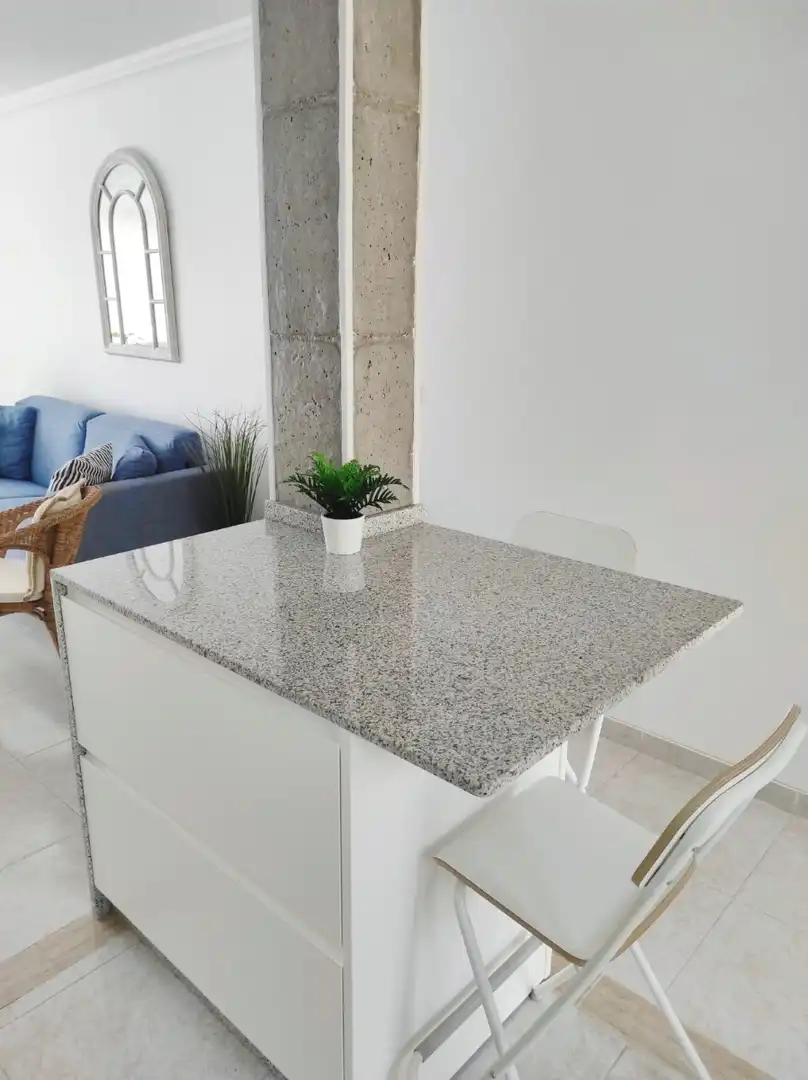 Cocina de Apartamento de alquiler en Pilar de la Horadada con Aire acondicionado, Calefacción y Terraza
