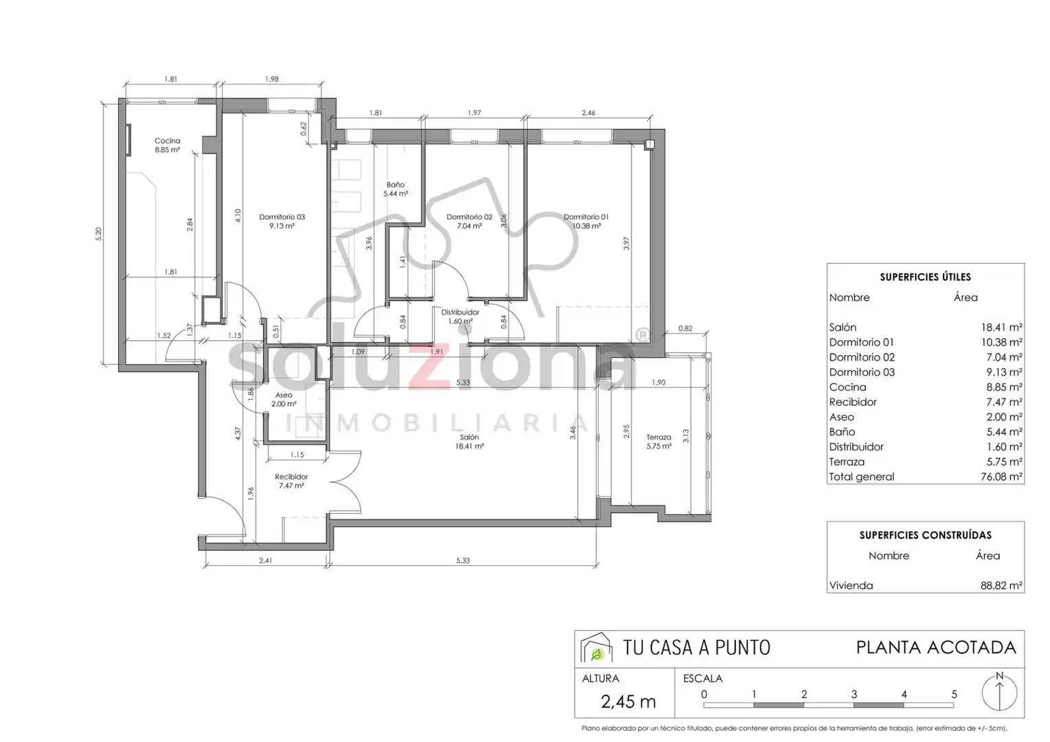 Flat for sale in San Isidro