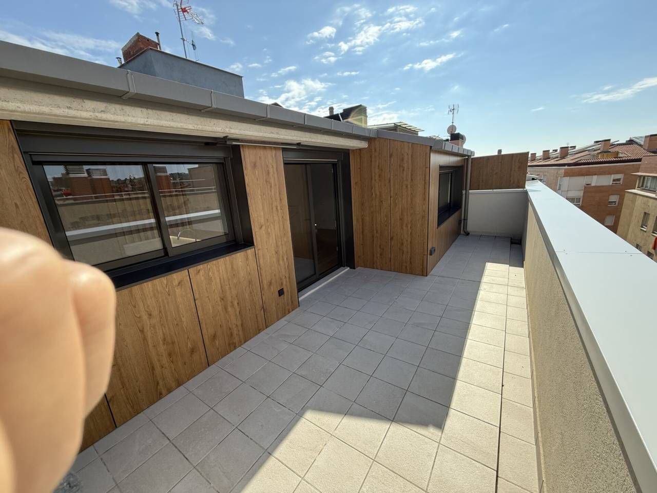 Terrassa de Dúplex de lloguer en Terrassa amb Aire condicionat, Calefacció i Parquet