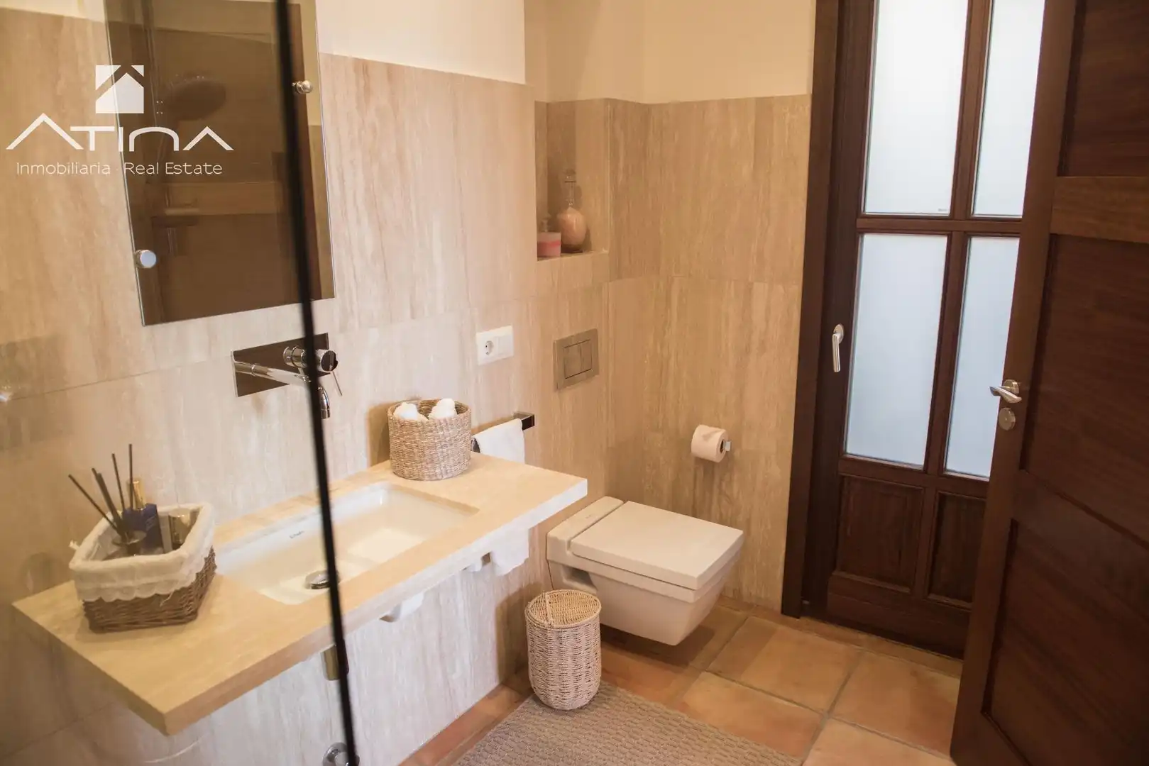 Baño de Casa o chalet en venta en Jávea / Xàbia con Aire acondicionado, Jardín privado y Terraza