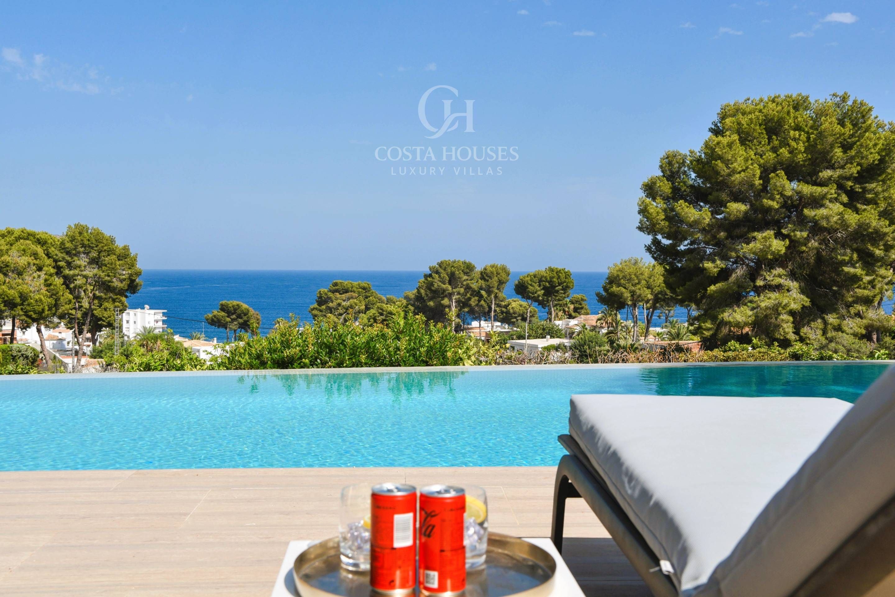 Piscina de Casa o xalet en venda en Moraira amb Aire condicionat, Calefacció i Jardí privat