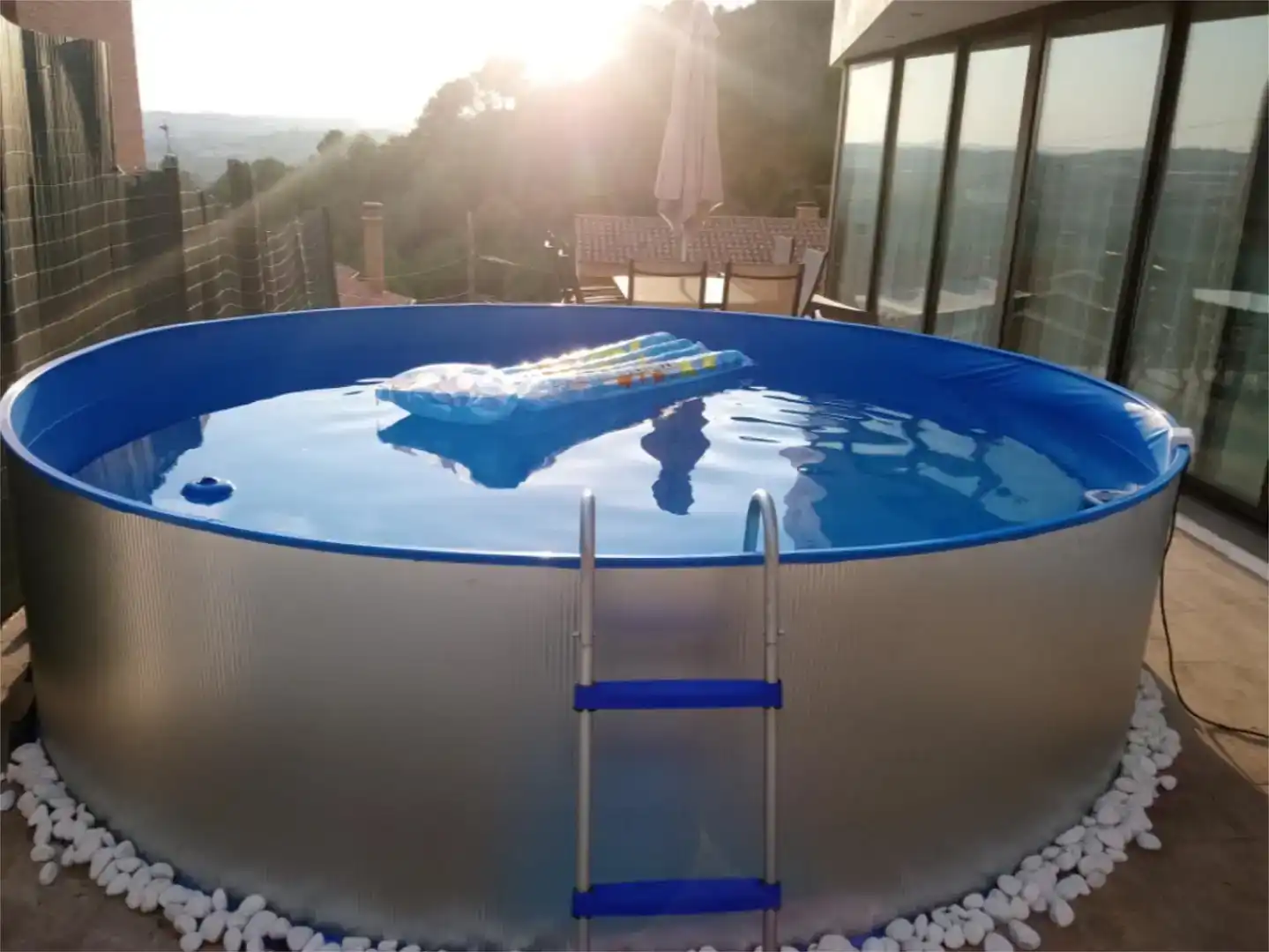 Piscina de Casa o xalet en venda en Abrera amb Aire condicionat, Jardí privat i Traster