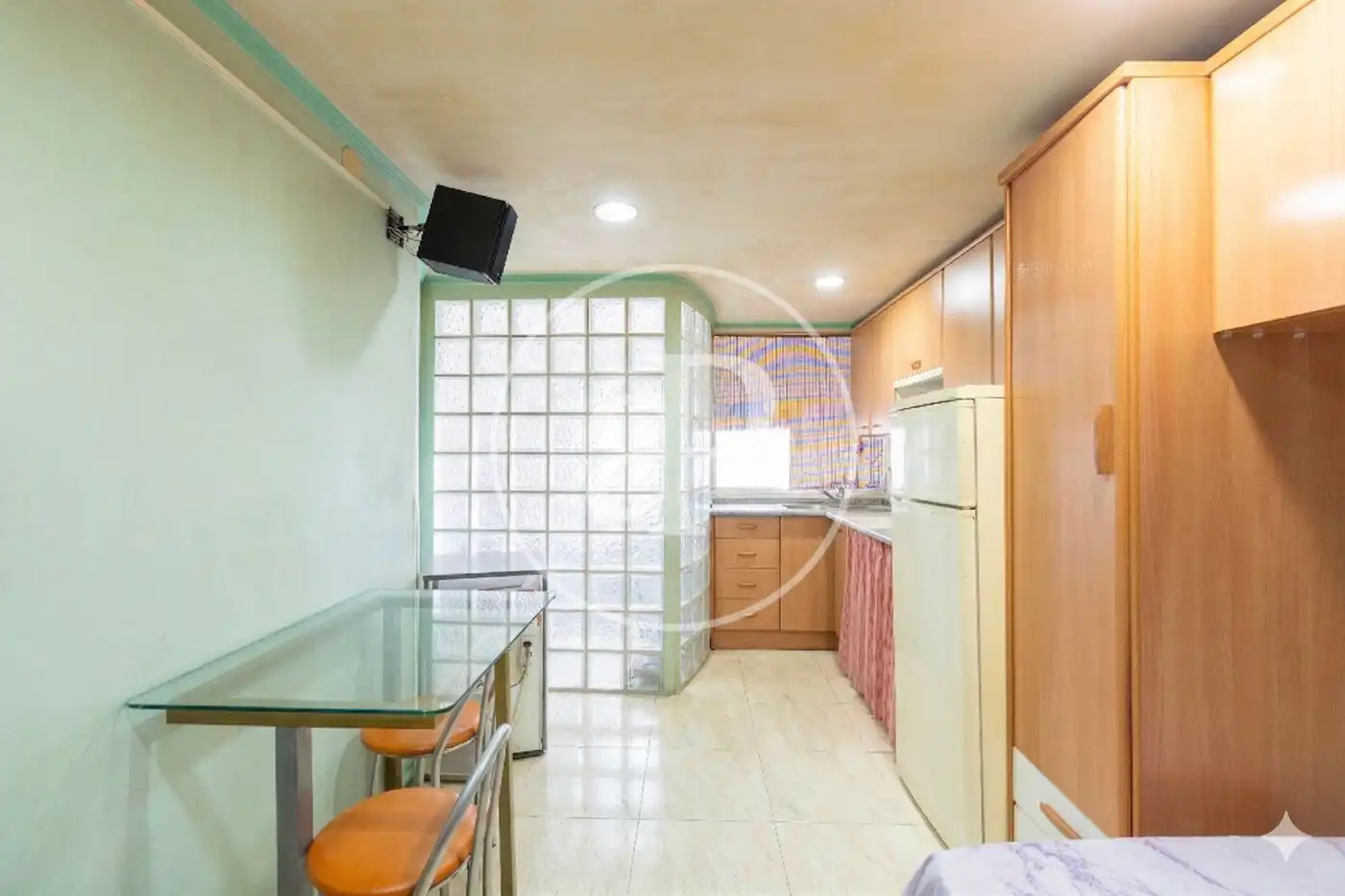 Küche von Loft zum Verkauf in Barcelona mit Klimaanlage, Heizung und Terrasse
