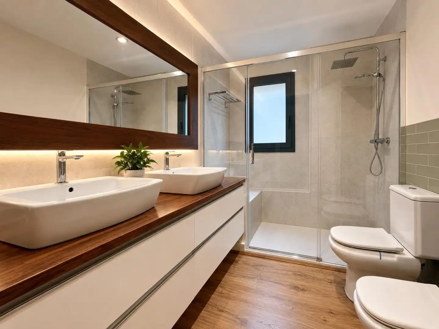 Baño de Casa o chalet en venta en Argentona con Aire acondicionado, Calefacción y Parquet
