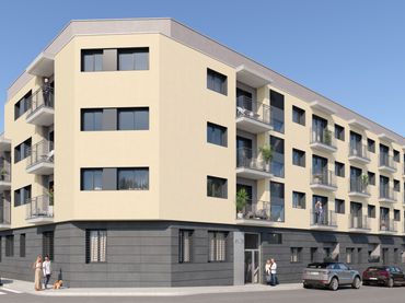 Piso de obra nueva con balcón en venta en Carrer d'Elcano 61