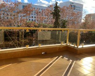 Terrace of Flat to rent in  Barcelona Capital  with Air Conditioner and Balcony