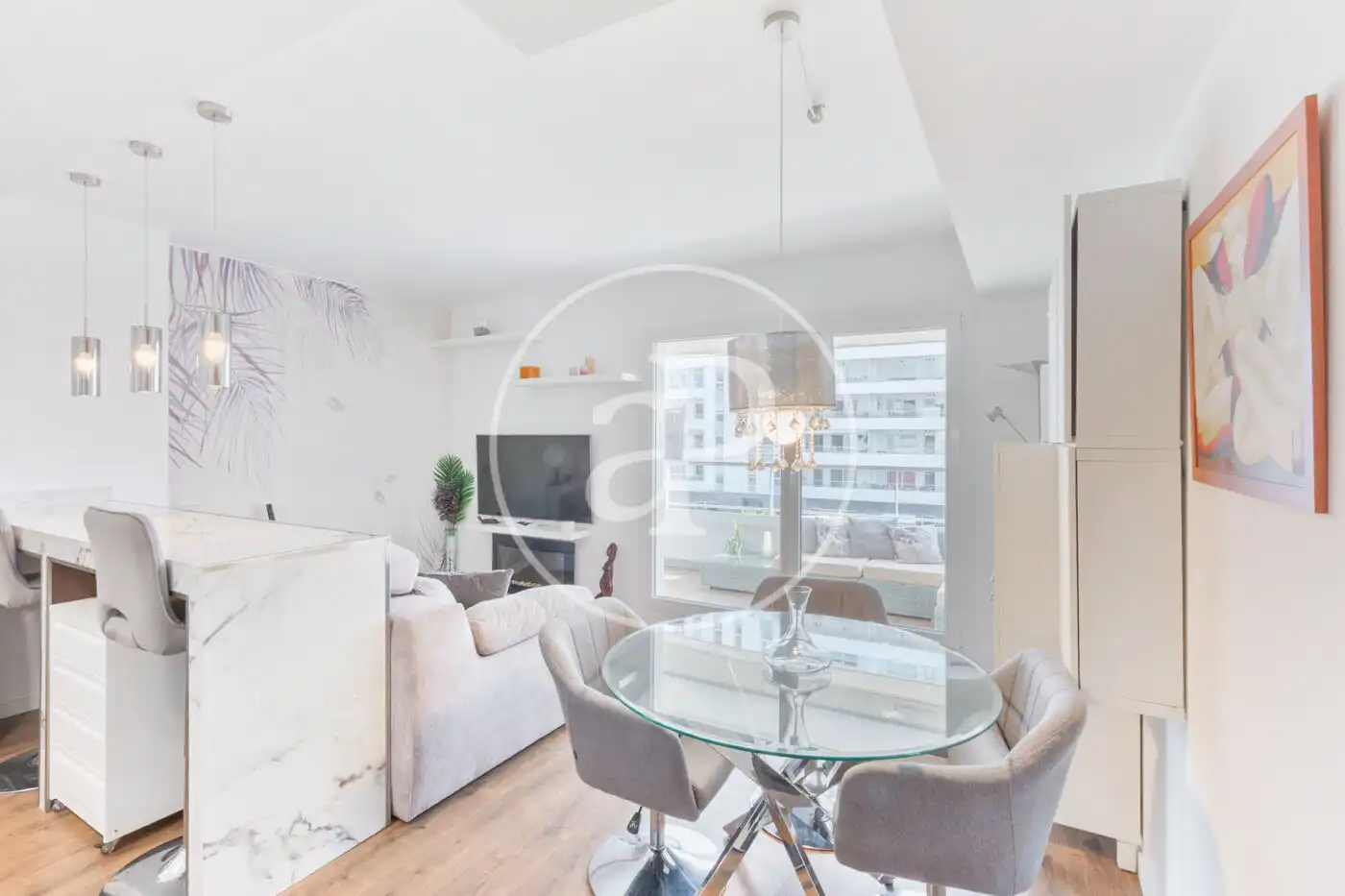 Sala de estar de Piso en venta en Valencia con Aire acondicionado, Calefacción y Jardín privado