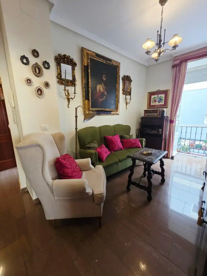 Sala de estar de Piso en venta en Cádiz con Balcón