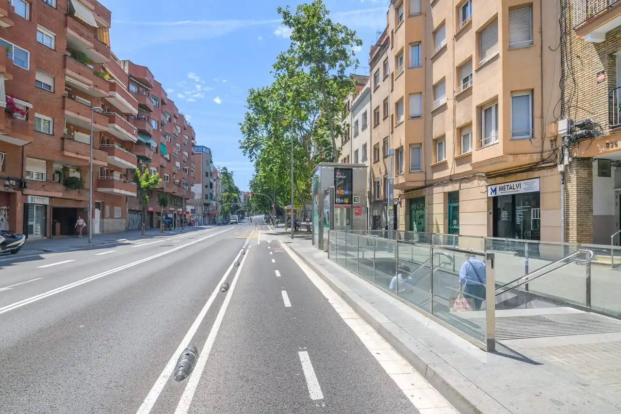 Vista exterior de Ático en venta en Barcelona con Parquet, Terraza y Trastero