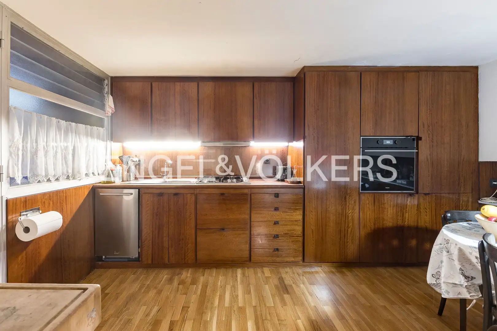 Küche von Maisonette zum Verkauf in Barcelona mit Heizung und Parkett