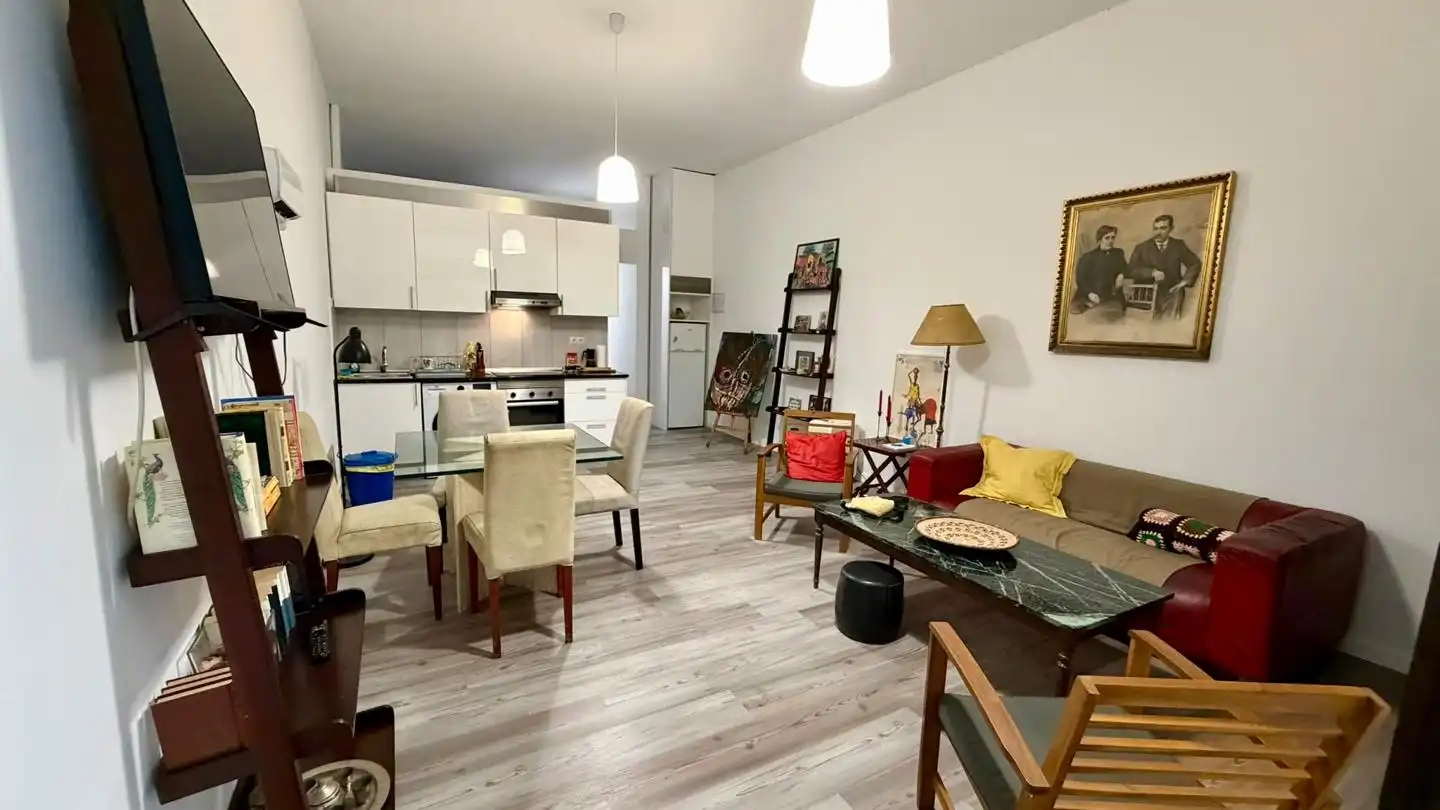 Living room of Ground floor for sale in Laredo  with Furnished