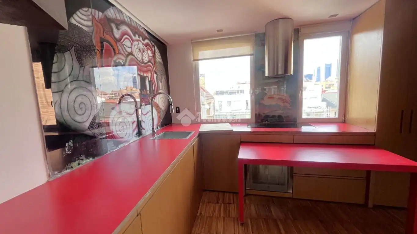 Cocina de Piso de alquiler en Madrid