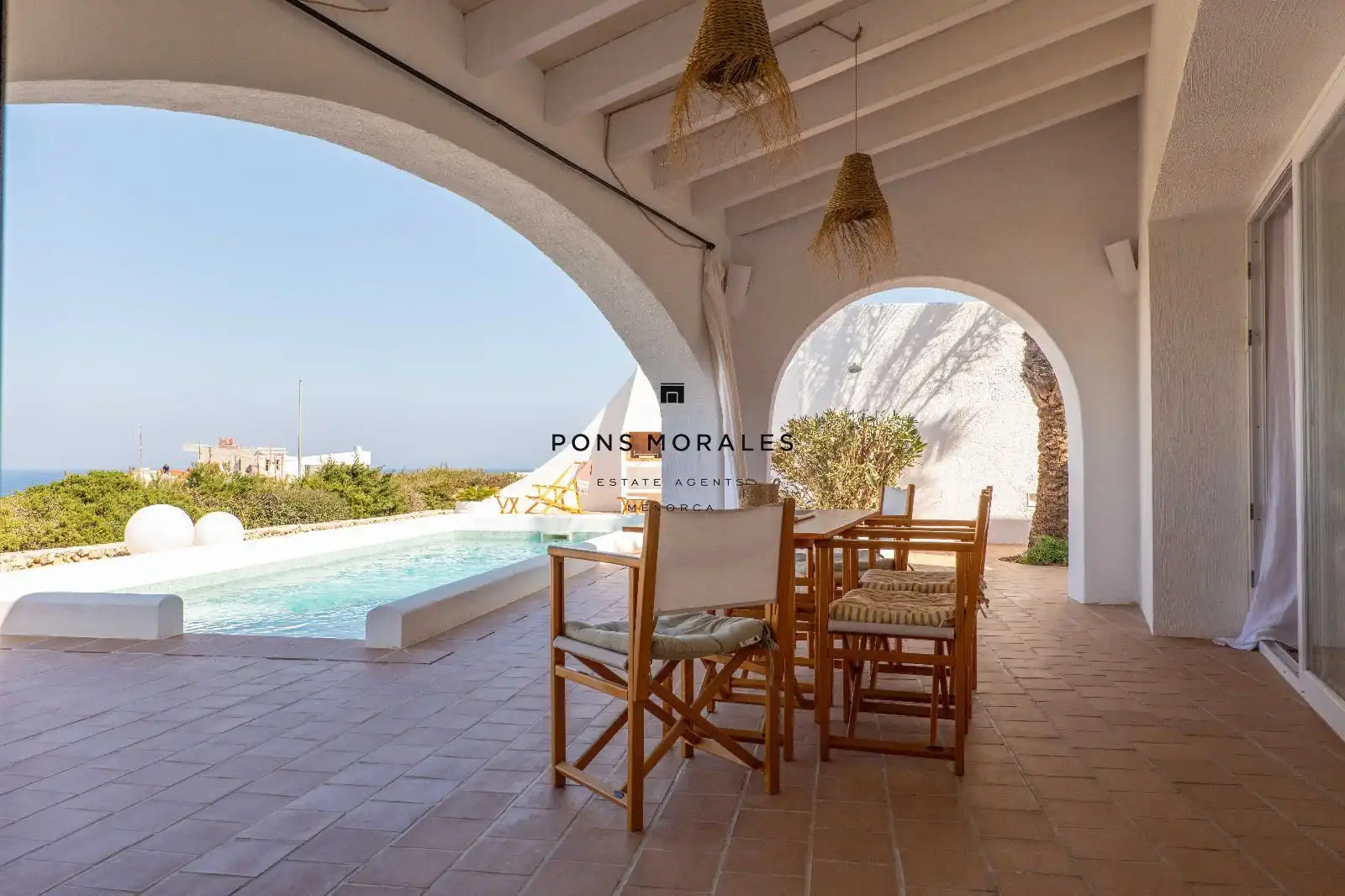 Terraza de Casa o chalet en venta en Ciutadella de Menorca con Aire acondicionado, Calefacción y Jardín privado