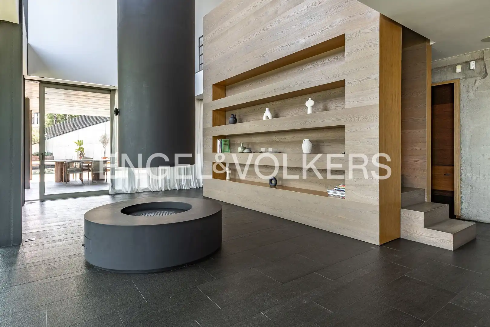 Sala de estar de Casa o chalet de alquiler en Alella con Aire acondicionado, Calefacción y Jardín privado