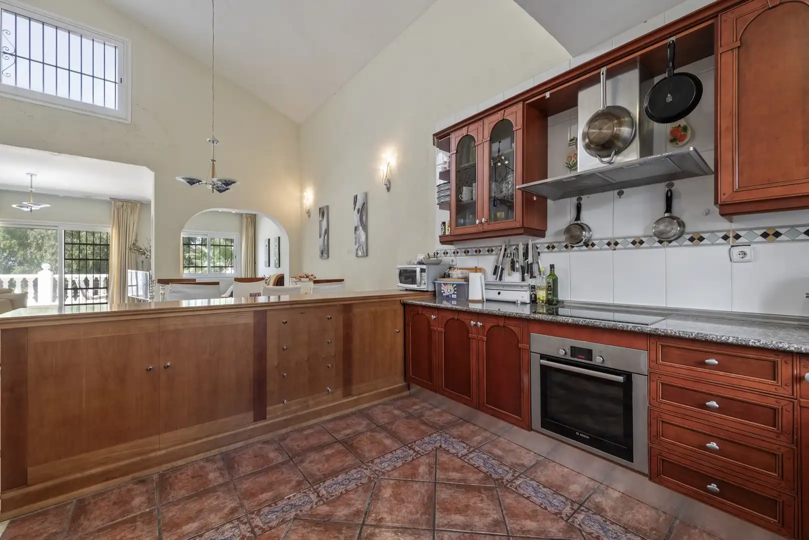 Cocina de Casa adosada en venta en Mijas con Aire acondicionado, Jardín privado y Terraza