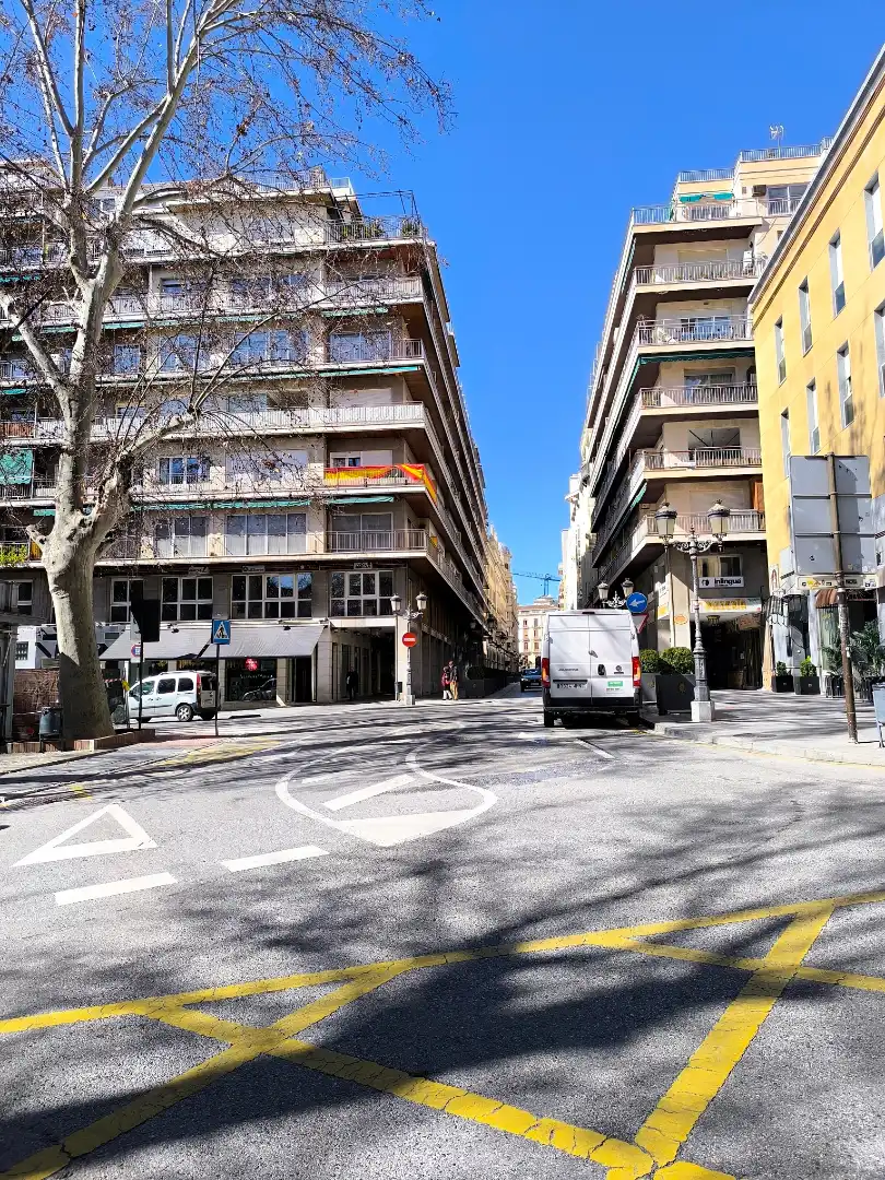 Vista exterior de Pis de lloguer en Granada amb Aire condicionat, Calefacció i Moblat