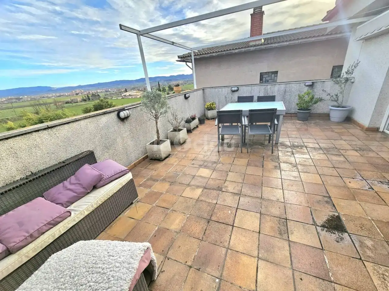 Terraza de Casa adosada en venta en Vic con Calefacción y Terraza