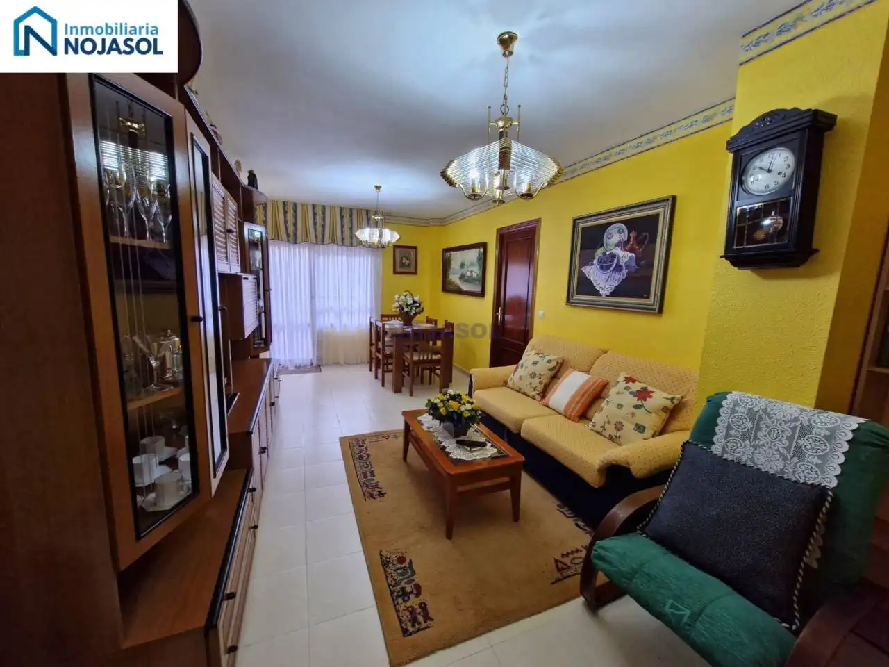 Sala de estar de Apartamento en venta en Noja con Jardín privado, Amueblado y Balcón