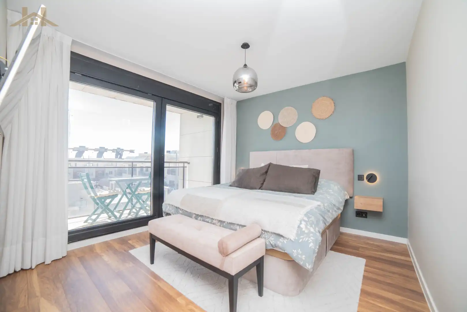 Schlafzimmer von Haus oder Chalet zum Verkauf in Boadilla del Monte mit Klimaanlage, Heizung und Privatgarten