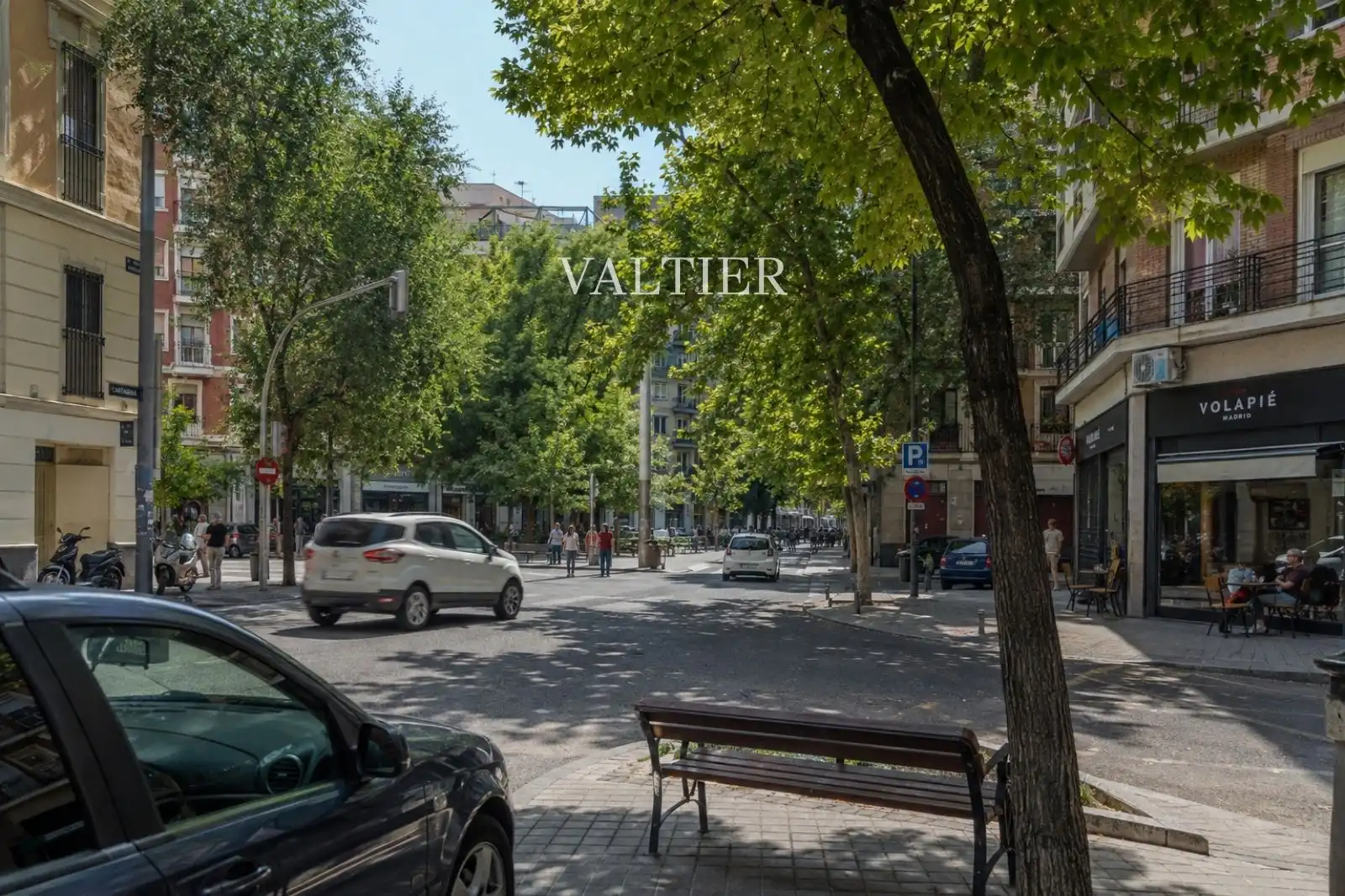 Vista exterior de Piso en venta en Madrid con Aire acondicionado y Amueblado