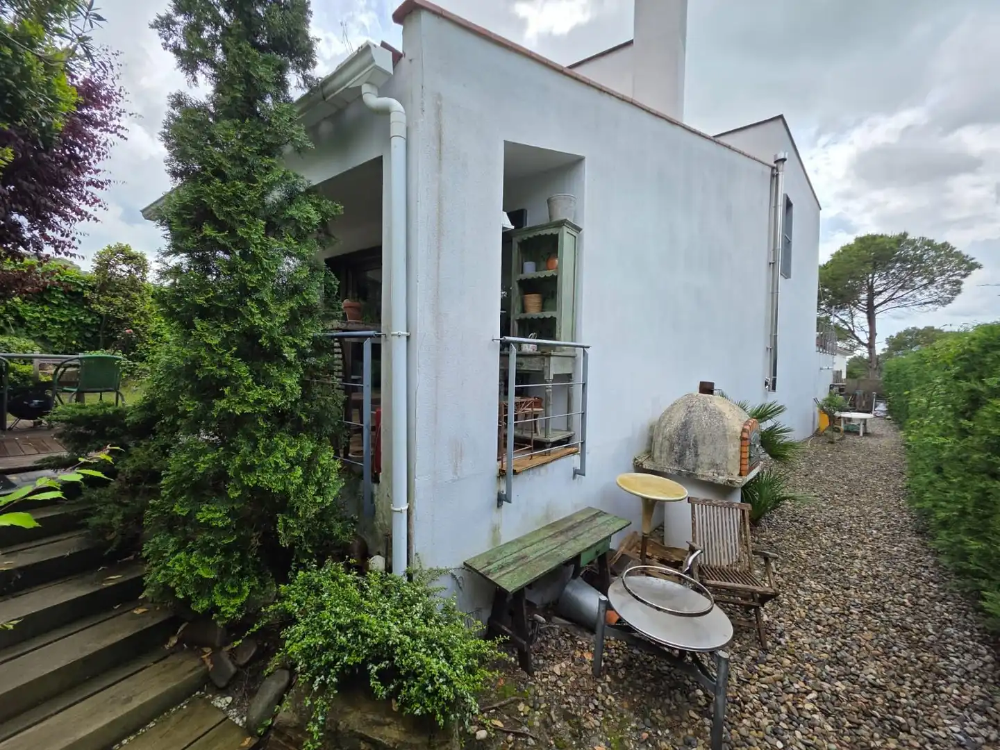 Vista exterior de Casa o xalet en venda en Castellolí amb Calefacció, Jardí privat i Terrassa