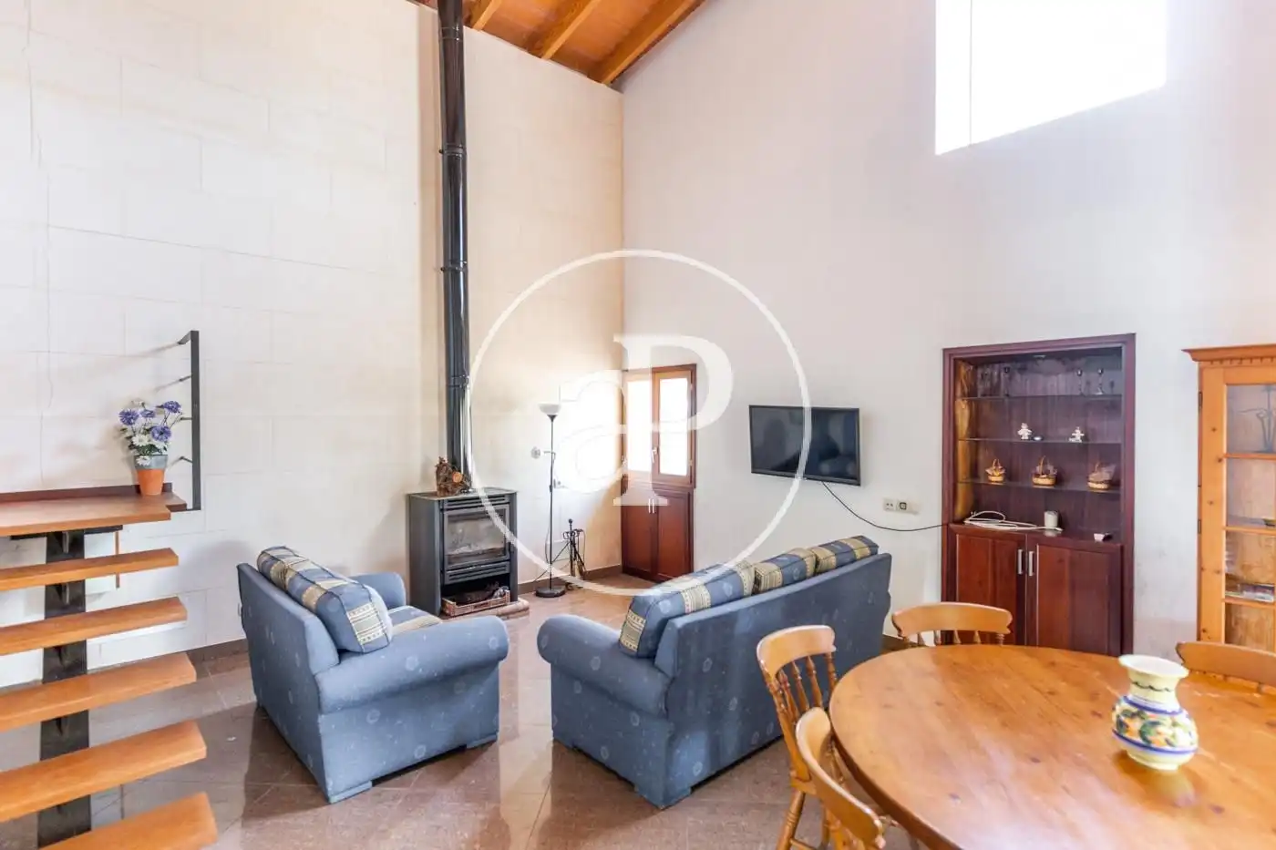 Sala de estar de Casa o chalet en venta en Sencelles con Aire acondicionado, Calefacción y Jardín privado