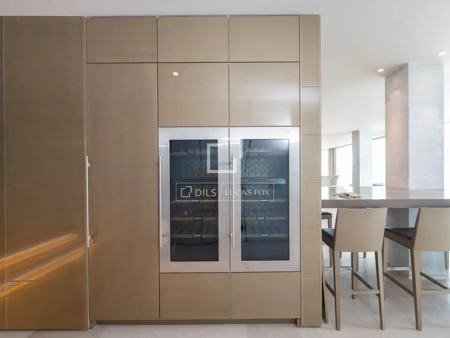 Kitchen of Houses for sale in Santa Eulària des Riu  with Air Conditioner, Heating and Private garden