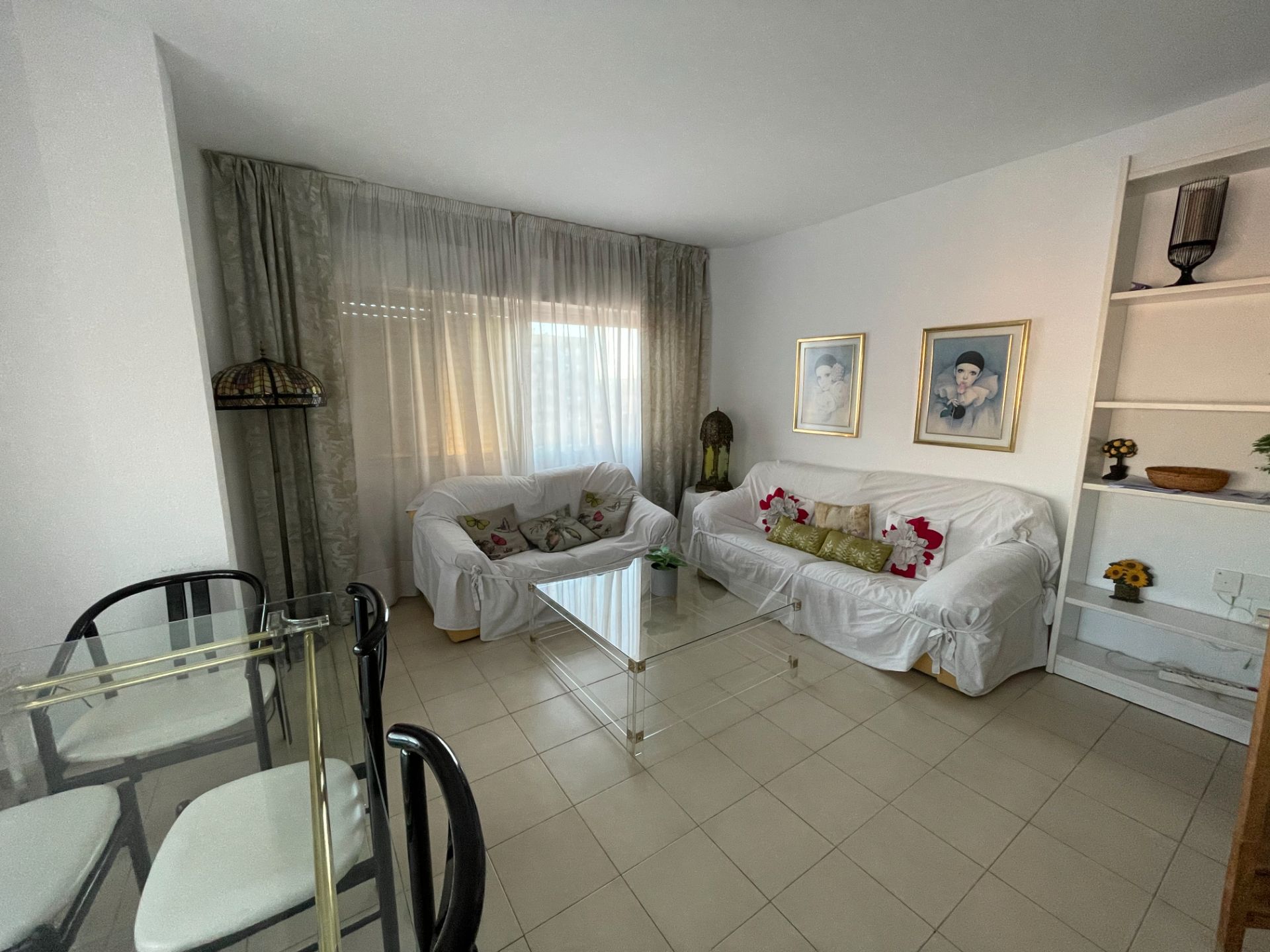 Living room of Flat for sale in Badajoz Capital  with Air Conditioner, Heating and Terrace